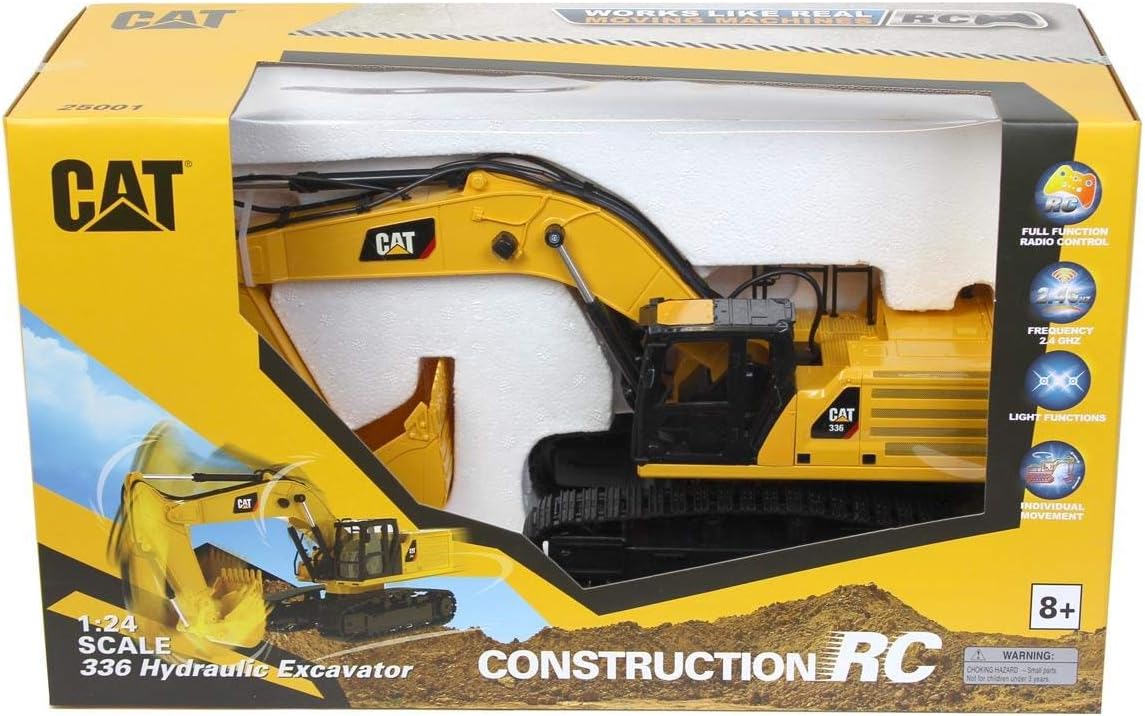 Diecast Masters Caterpillar 336 Excavator - Fully Functional RTR 1/24th Scale 25001