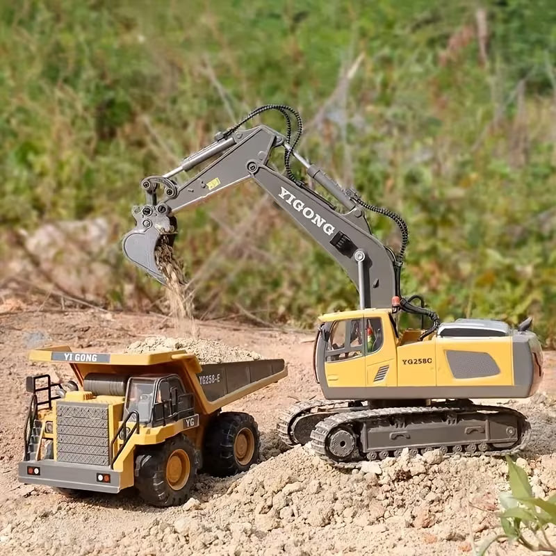 YIGONG 1/20 Scale RTR RC Excavator - Battery & Charger INCLUDED