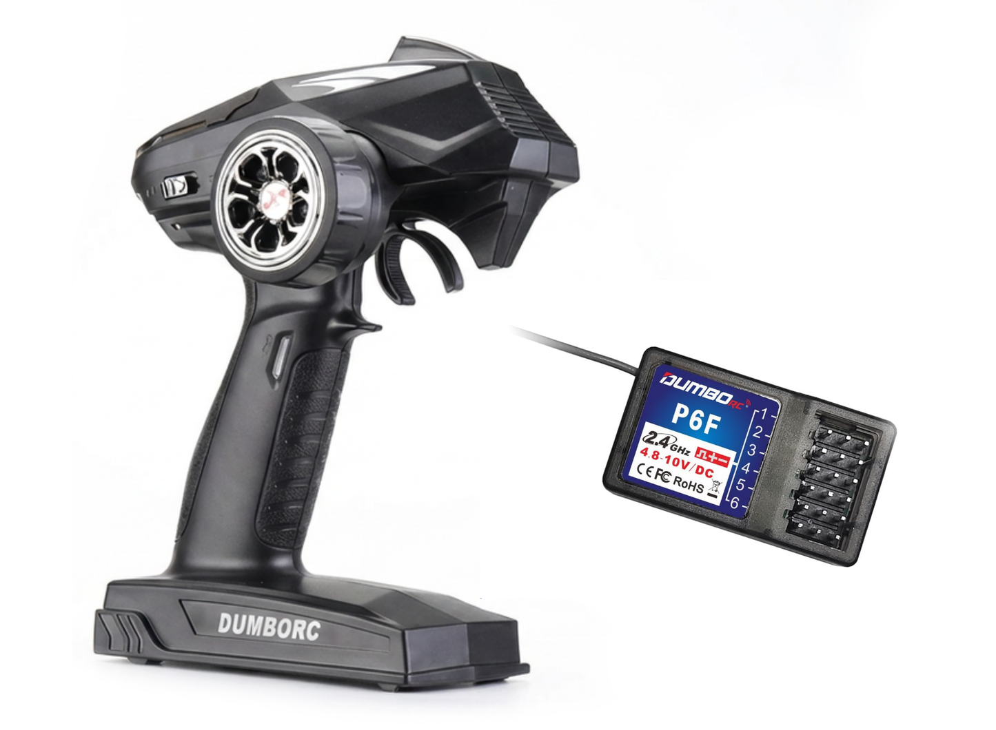 DUMBORC X4 - RC Surface Radio with P6F Receiver