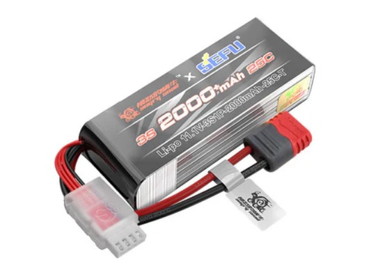 MJX Hyper Go 3S 2000mAh 11.1V 25C Lipo Battery w/Deans