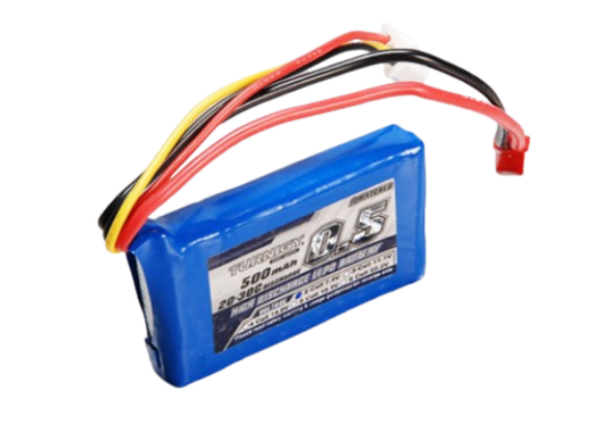 Turnigy 2s 500mAh 7.4V w/JST-XH