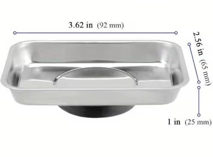 Magnetic Parts Tray - Stainless Steel