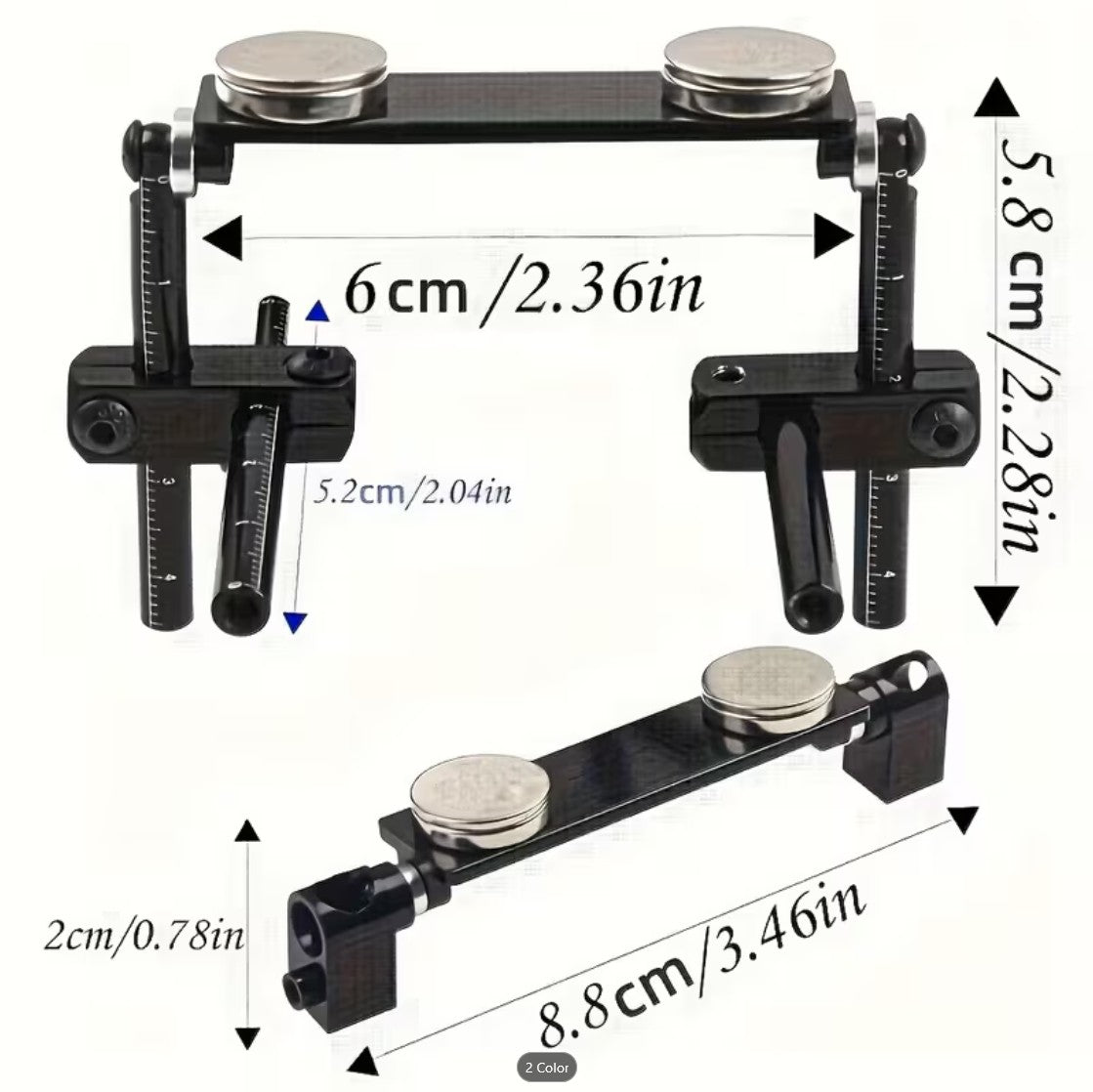 Magnitic Body Mounts - Adjustable Version