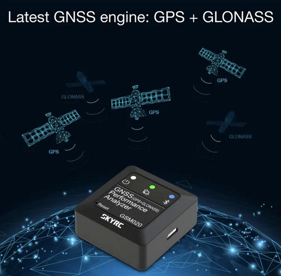 SKYRC GNSS GPS+GLONASS Performance Analyzer GSM020