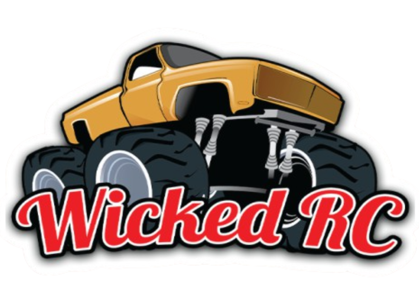 Wicked RC Logo Sticker