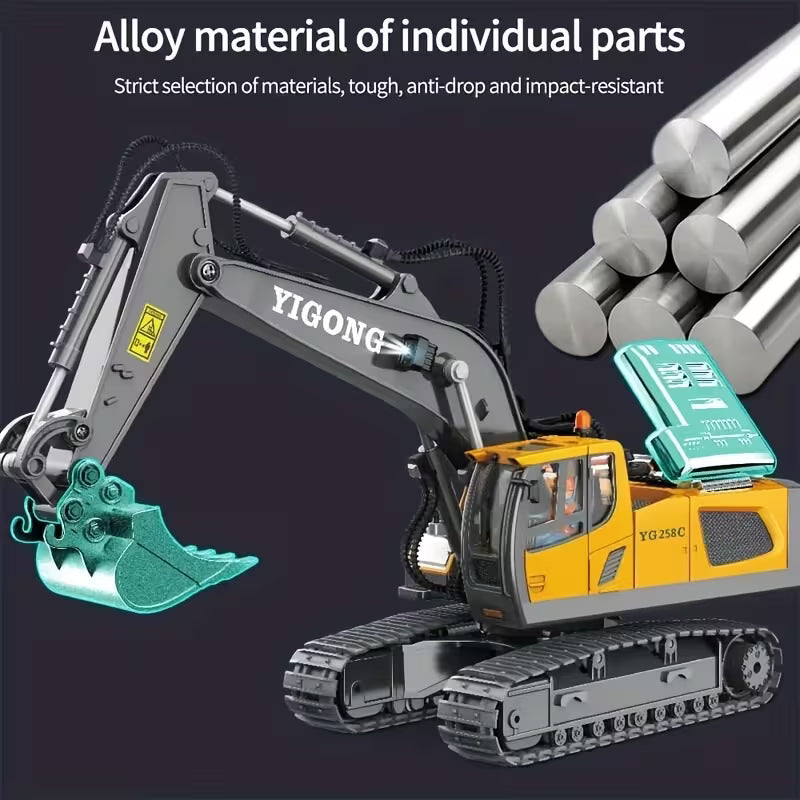 YIGONG 1/20 Scale RTR RC Excavator - Battery & Charger INCLUDED