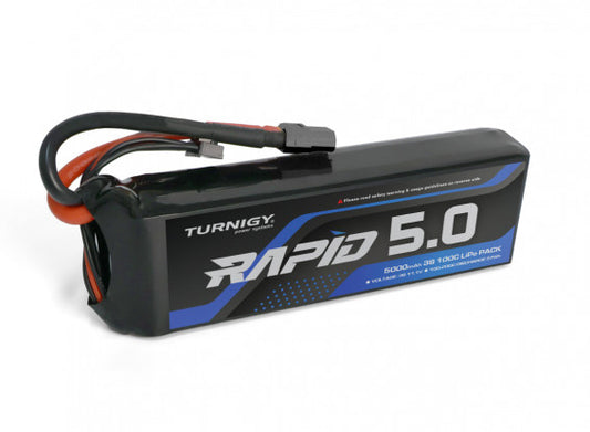 Turnigy Rapid 3S 5000mAh 11.1V 100C Lipo Battery w/XT90