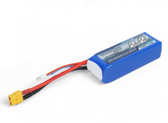 Turnigy 4s 2200mAh 14.8V 40C LiPo Battery Pack w/XT60